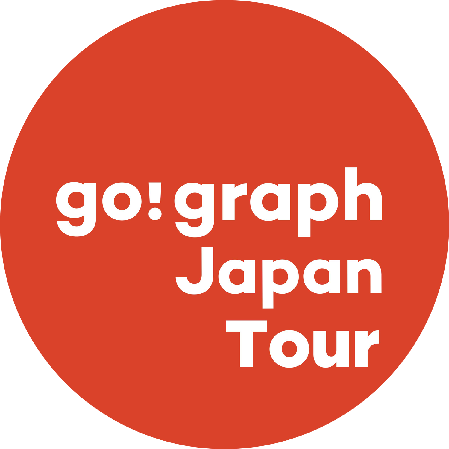go!graph japan tour logo